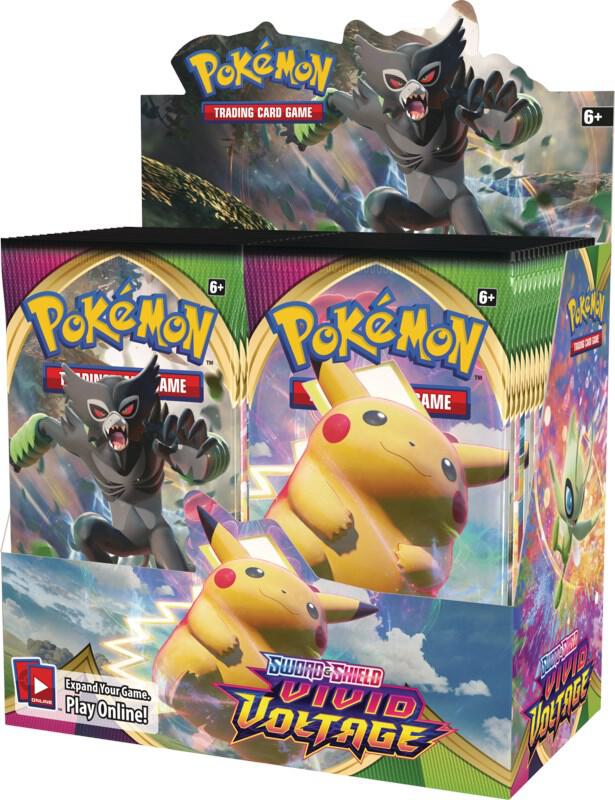 Pokemon TCG : Pokmon Vivid Voltage Booster Box vRare Pokemon TCG : Pokmon Vivid Voltage Booster Box vRare