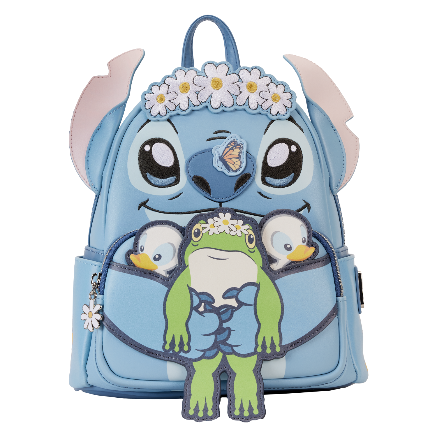 Loungefly Disney Lilo and Stitch Springtime Stitch Cosplay Mini Backpack