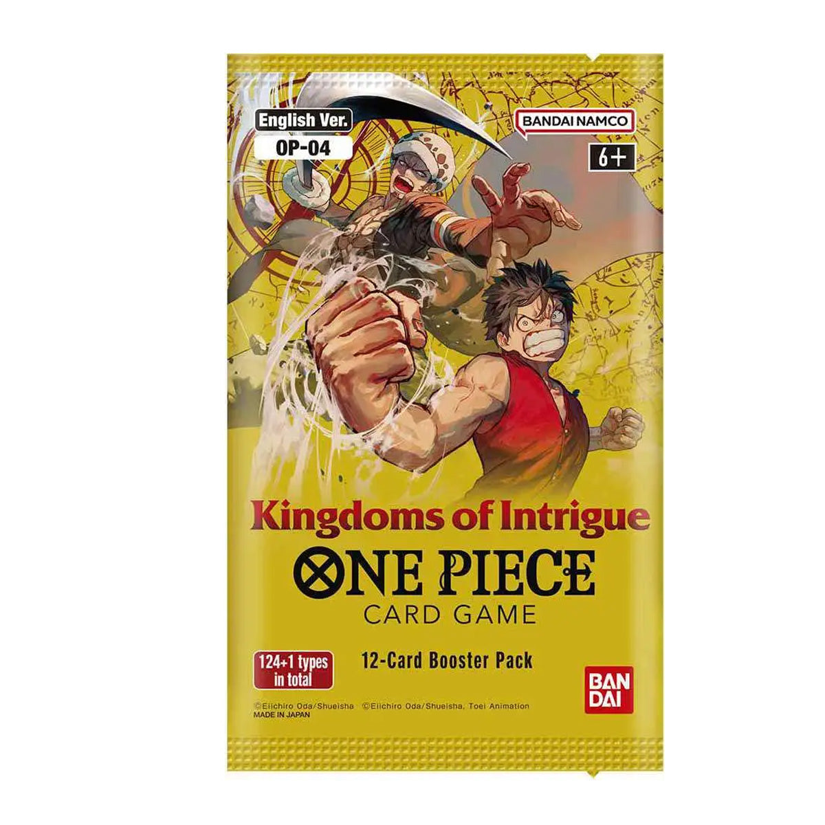 One Piece TCG: Kingdoms of Intrigue Booster Pack OP-04 (1Pack) – vRare
