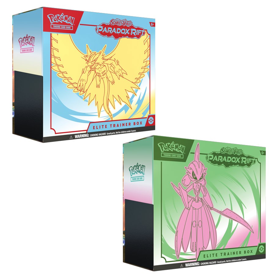 Pokmon TCG : Paradox Rift ETB (Art Styles Vary)(Order 2 for Both) vRare Pokmon TCG : Paradox Rift ETB (Art Styles Vary)(Order 2 for Both) vRare