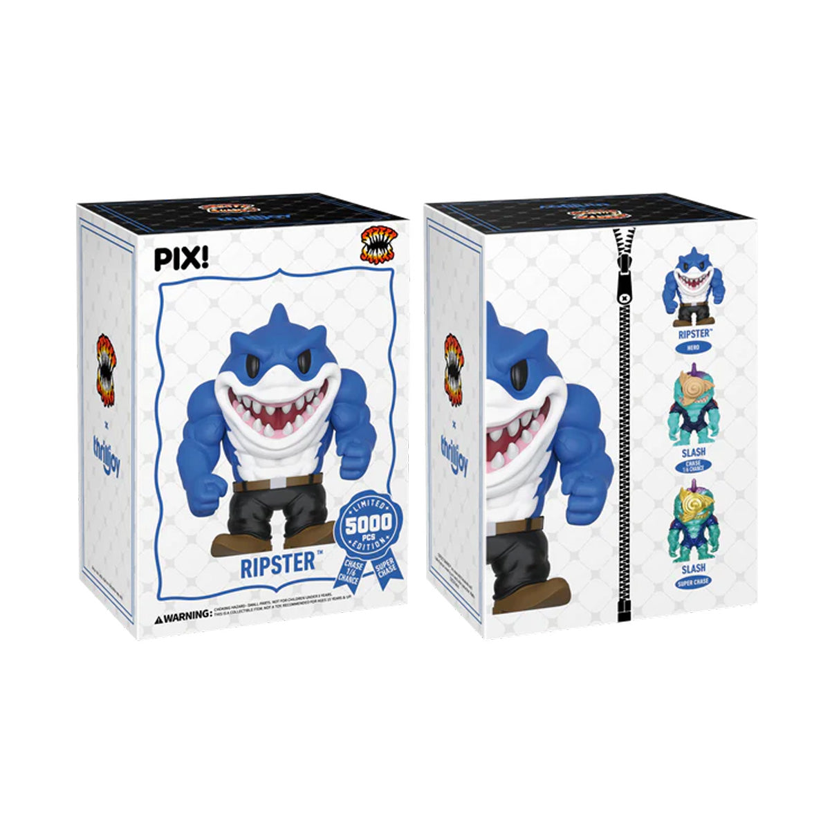 Thrilljoy PIX: Street Sharks - Ripster (Chance at Super Chase) LE