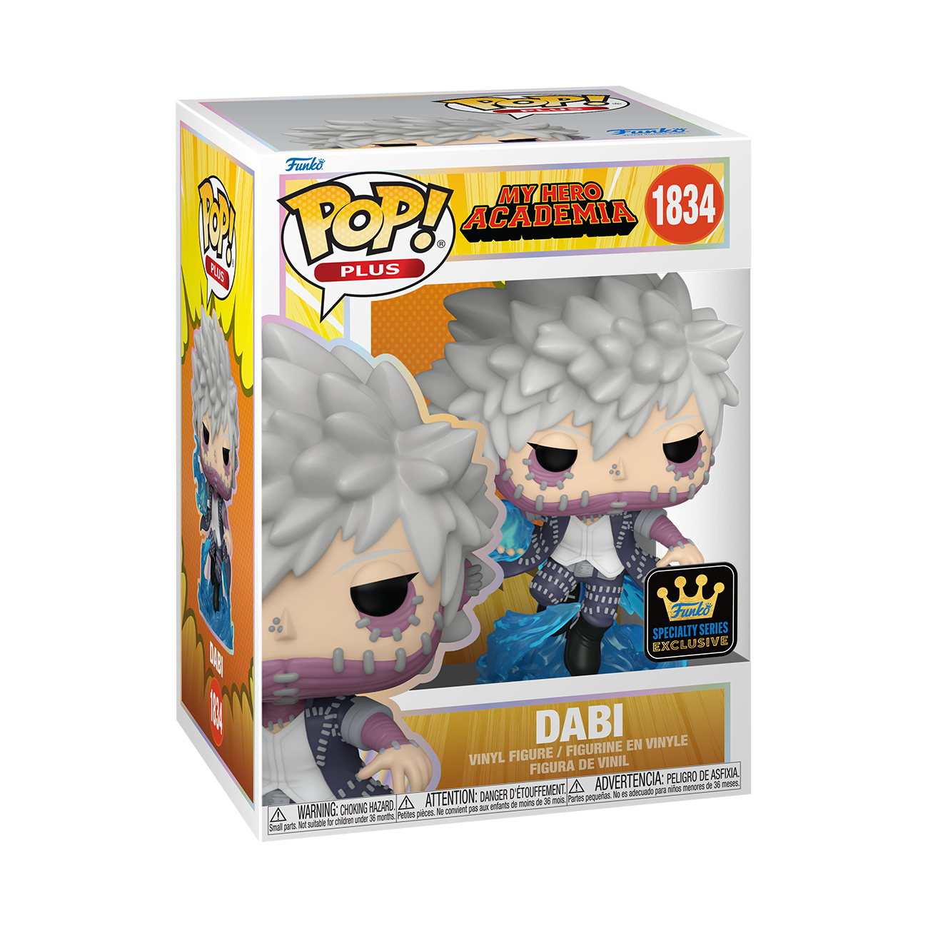 POP+ Animation: My Hero Academia - Dabi (Chase Bundle) Specialty