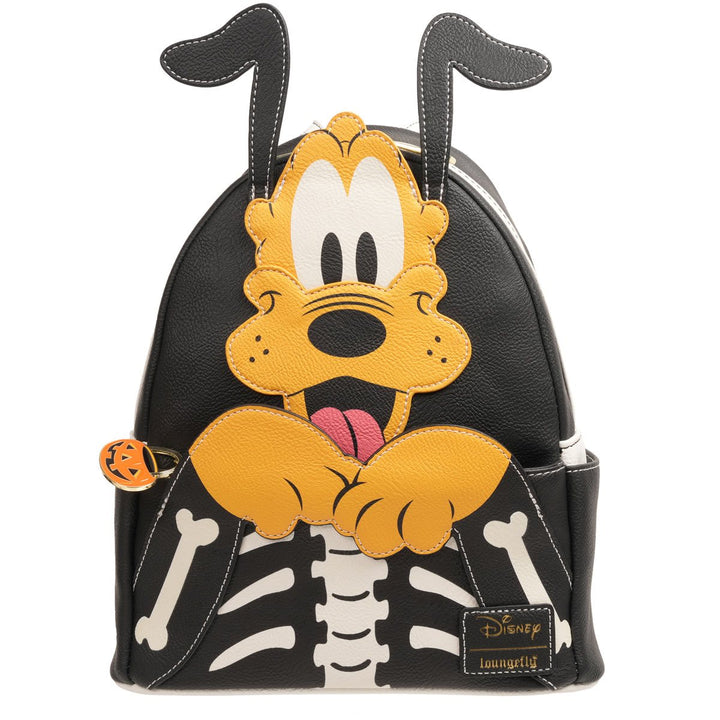 Loungefly Disney Pluto Skellington Glow-In-The-Dark Backpack - Entertainment Earth Exclusive