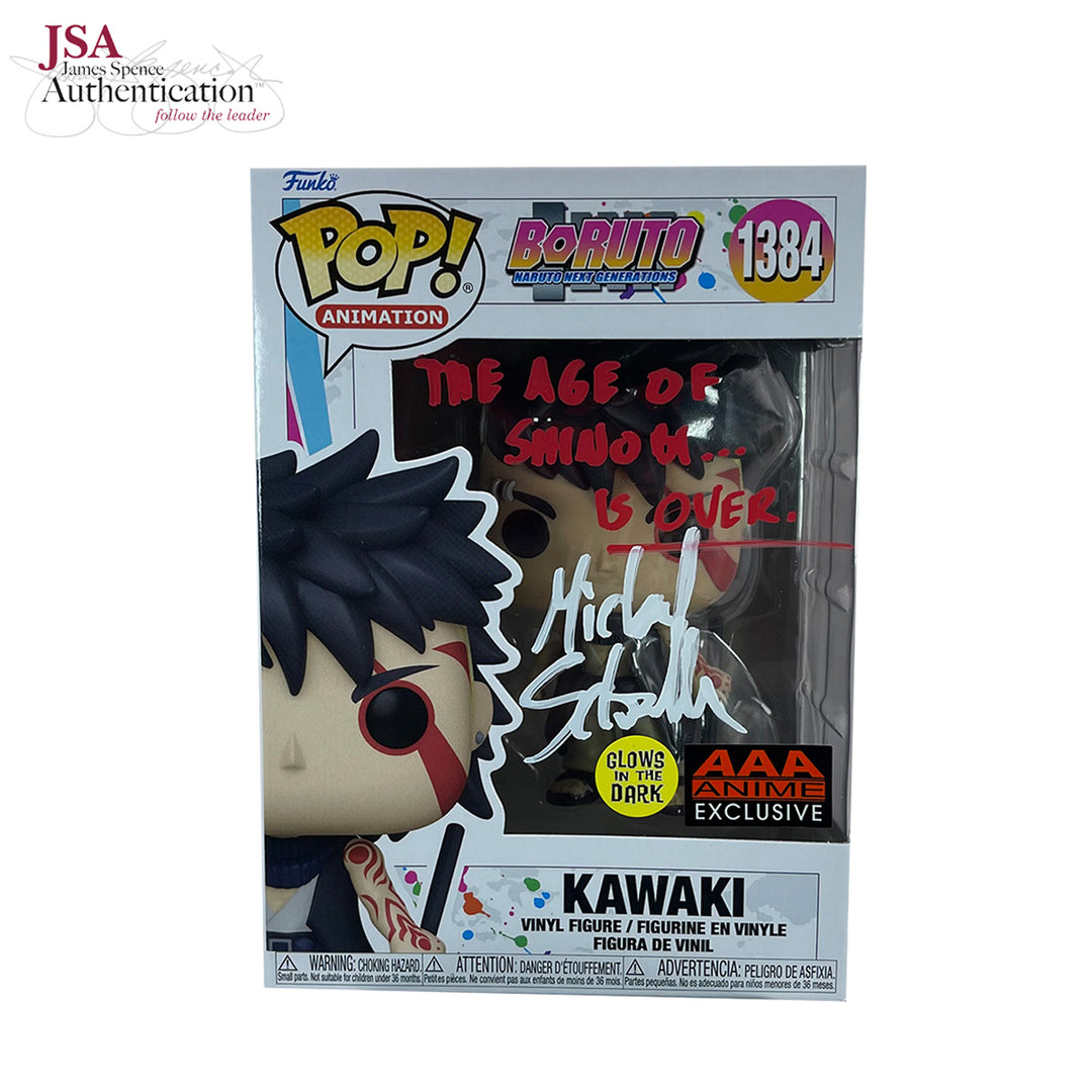 Auto Edition : Kawaki (Time Skip) (Dual Color) Signed w/ Quote by Michael Schwalbe JSA Certified