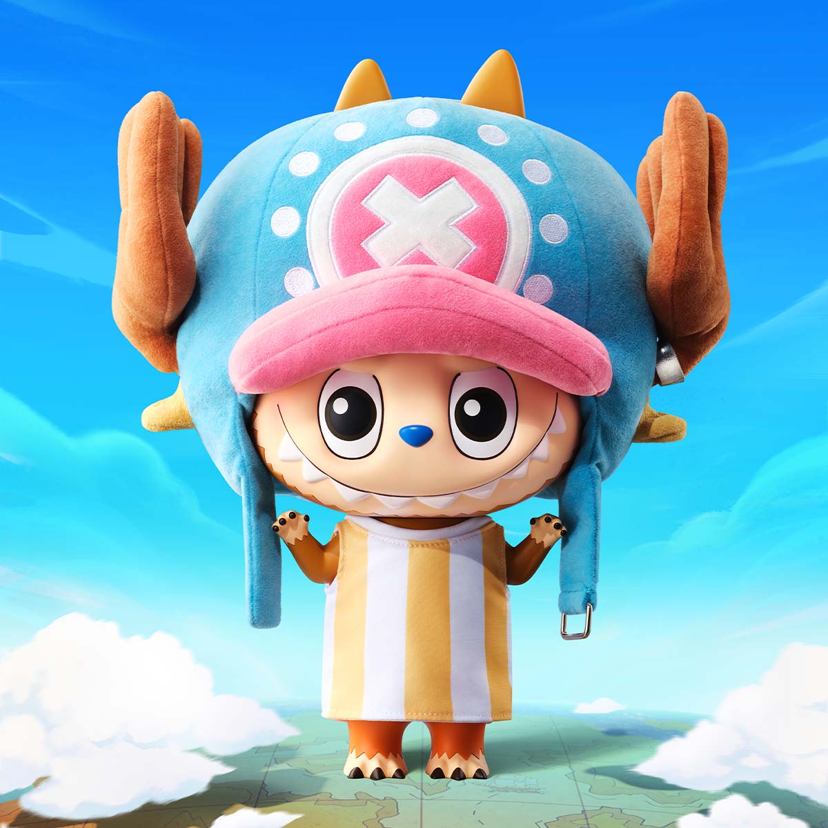 Pop Mart : Tony Tony Chopper Mega Labubu 400% – vRare