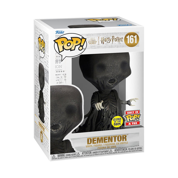 POP Movies : Harry Potter - Dementor (Glow) POP! & Tee