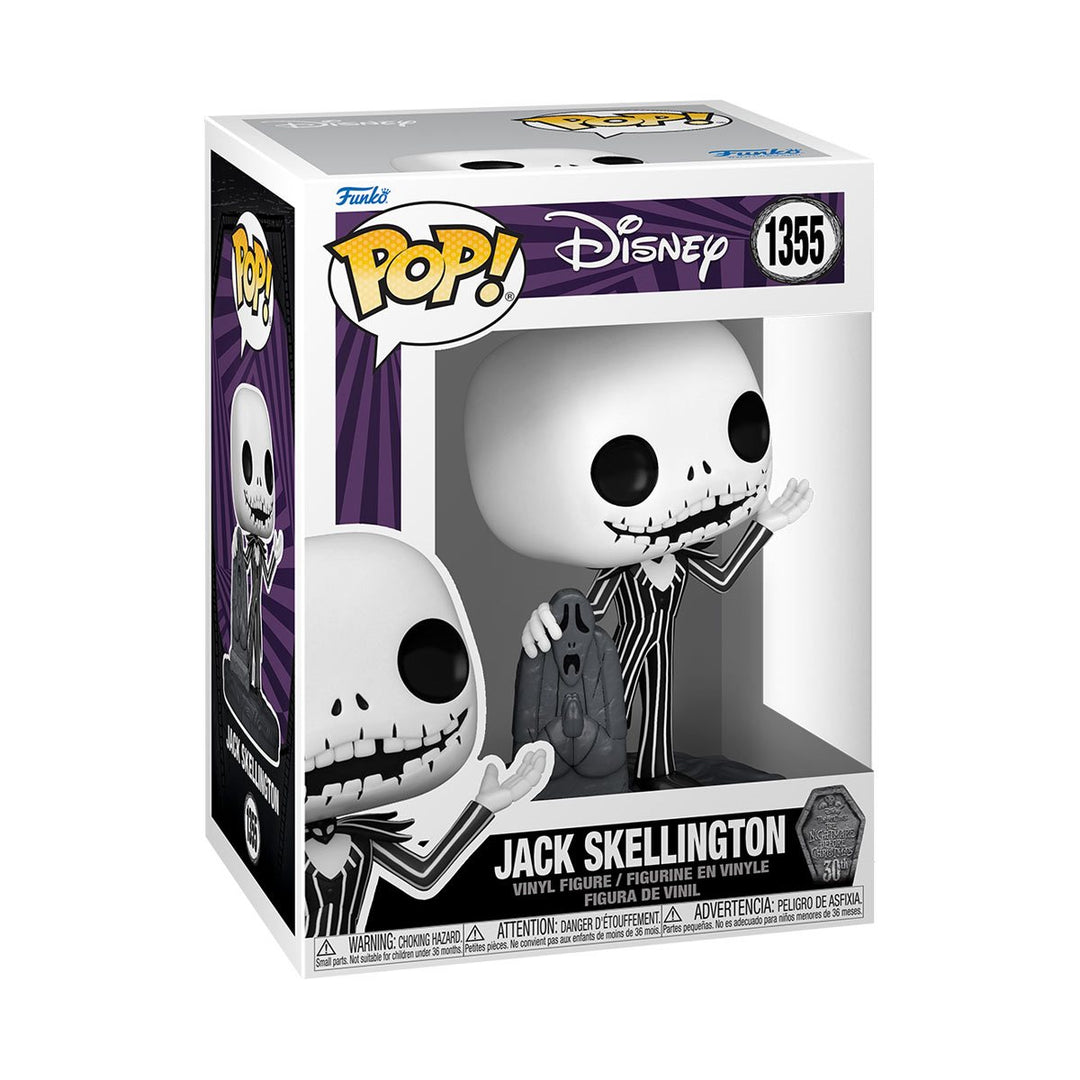 POP Disney : Nightmare Before Christmas 30th Anniversary - Jack Skellington w/ Gravestone (Pre Order)