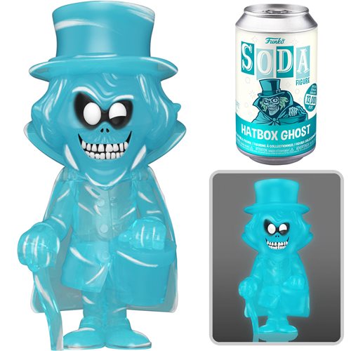 Vinyl Soda: Haunted Mansion - Hatbox Ghost w/ 1:6 Chase Chance (Buy 6 for Sealed Case)