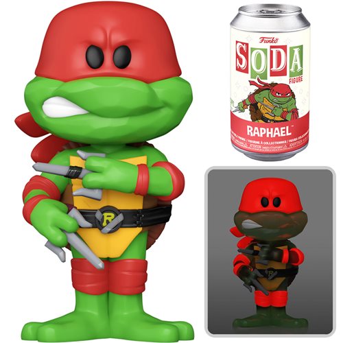 Vinyl Soda: Teenage Mutant Ninja Turtles - Raphael w/ Chance of Chase Funko Soda (Pre-Order)