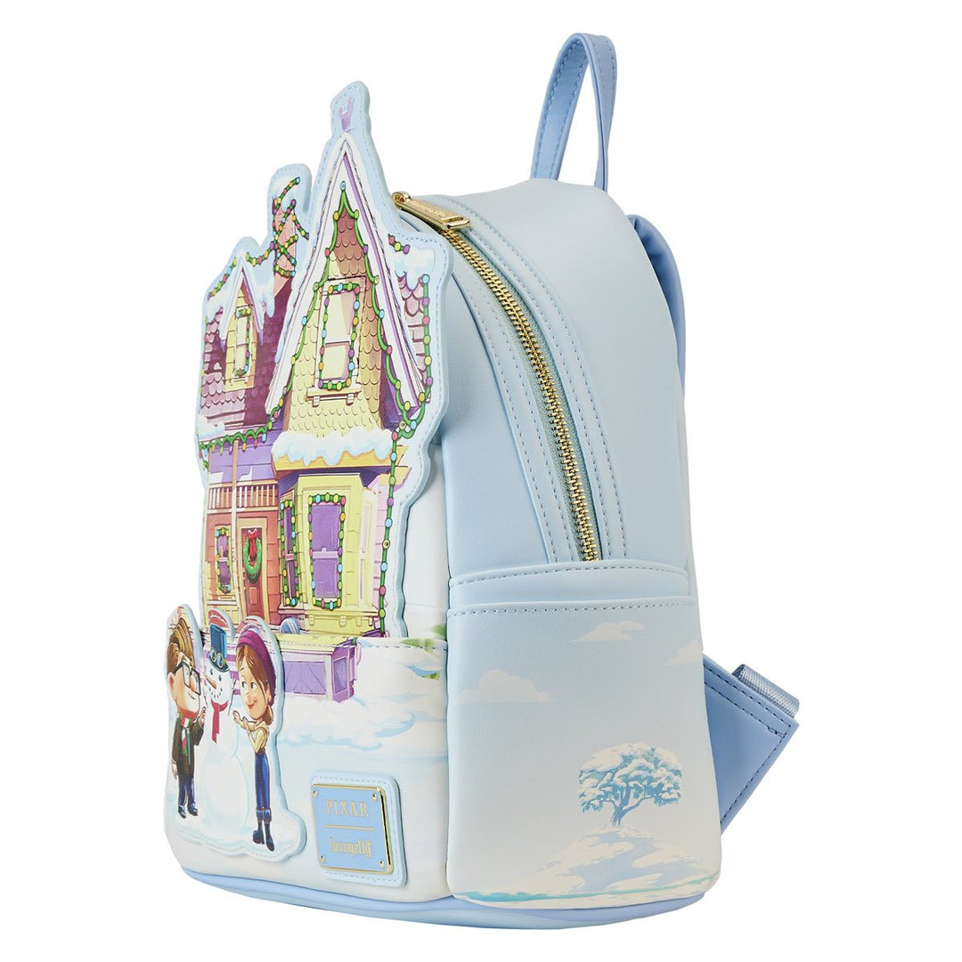 Loungefly UP House Light Up House Christmas Lights Mini-Backpack