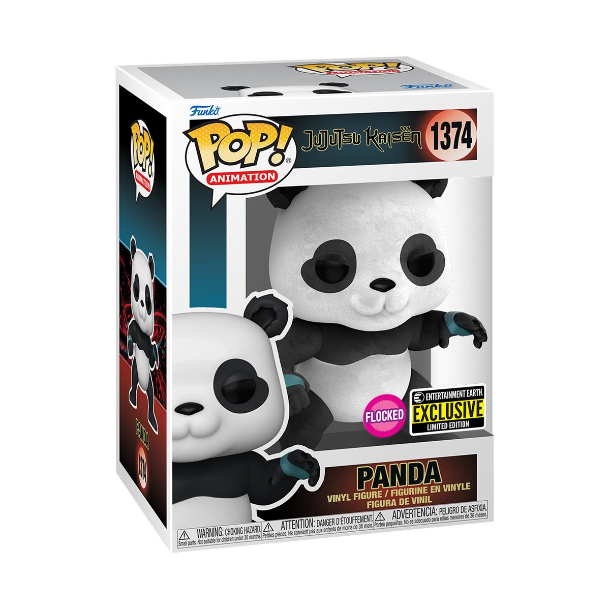 POP Animation : Jujutsu Kaisen - Panda (Flocked) EE Exclusive – vRare