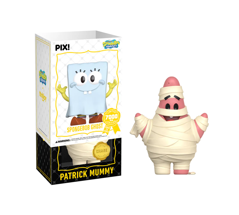 Thrilljoy PIX: Spongebob Squarepants - Spongebob (Ghost) (Chance at Chase) LE 7000