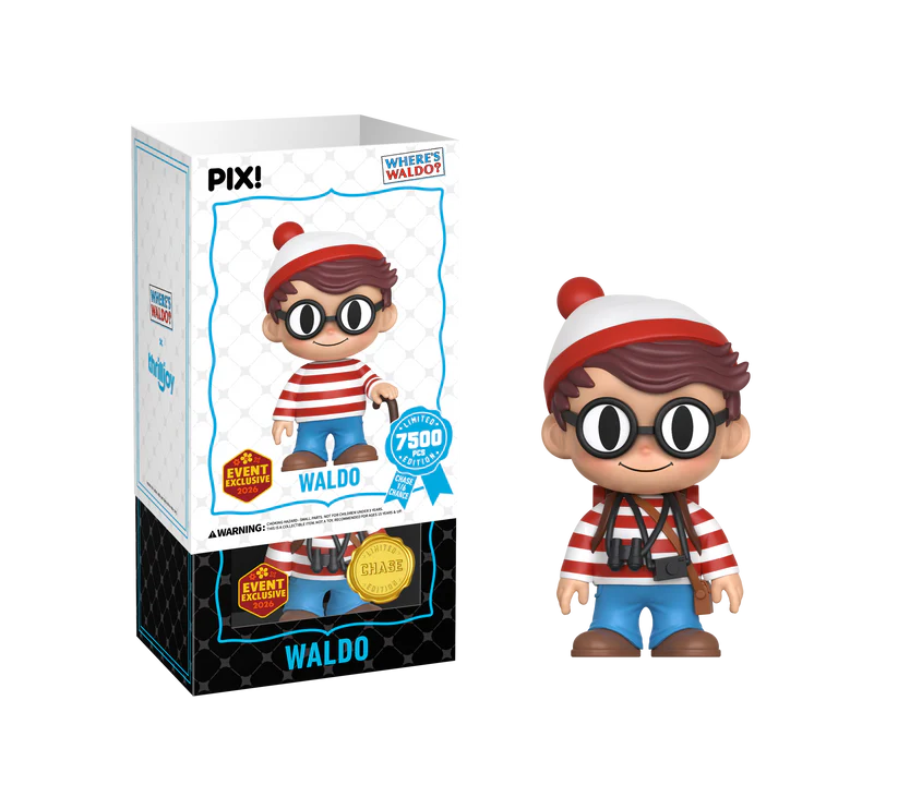 Thrilljoy PIX: Where's Waldo - Waldo  (Chance at Chase) LE 7500 (2026 Spring Event Exclusive)