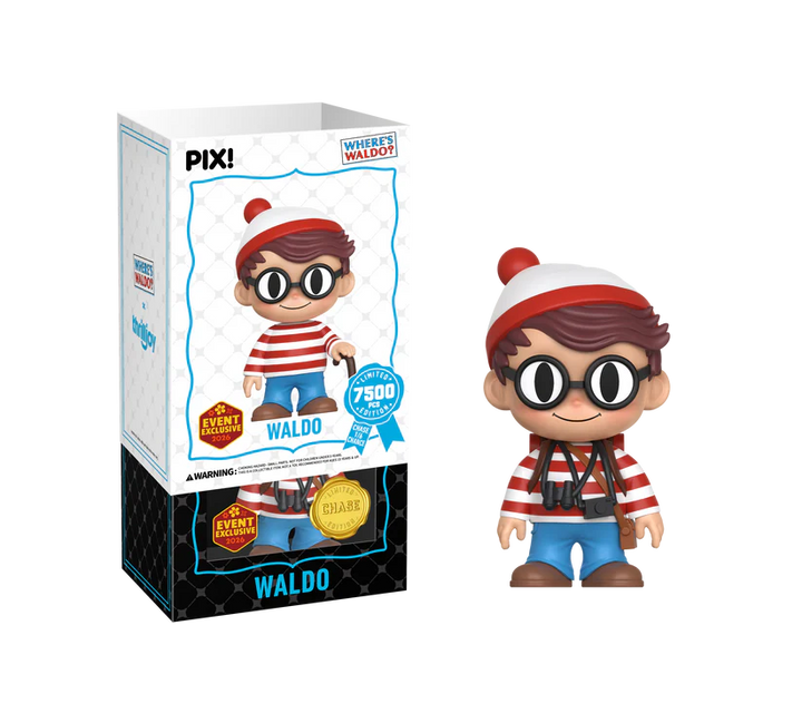 Thrilljoy PIX: Where's Waldo - Waldo  (Chance at Chase) LE 7500 (2026 Spring Event Exclusive)