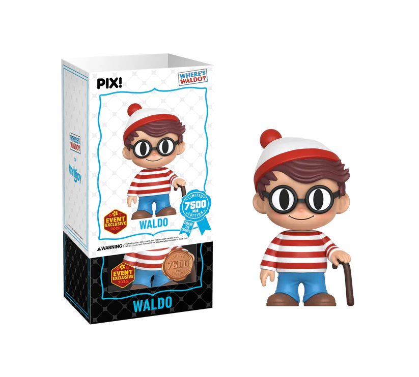 Thrilljoy PIX: Where's Waldo - Waldo  (Chance at Chase) LE 7500 (2026 Spring Event Exclusive)
