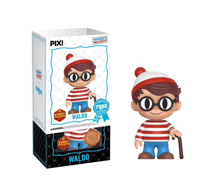Thrilljoy PIX: Where's Waldo - Waldo  (Chance at Chase) LE 7500 (2026 Spring Event Exclusive)