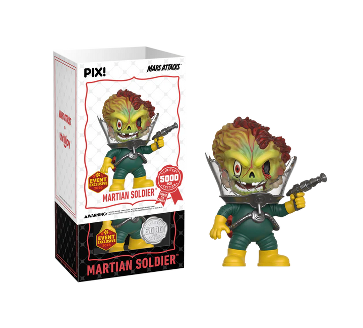 Thrilljoy PIX: Mars Attack - Martian (Chance at Ultra Chase) LE 5000 (2026 Spring Event Exclusive)