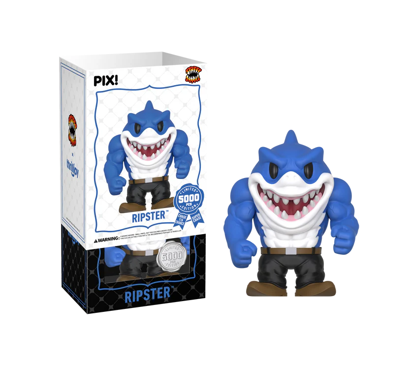 Thrilljoy PIX: Street Sharks - Ripster (Chance at Super Chase) LE 5000 (IN STOCK) (BUY 24 FOR MASTERCASE)