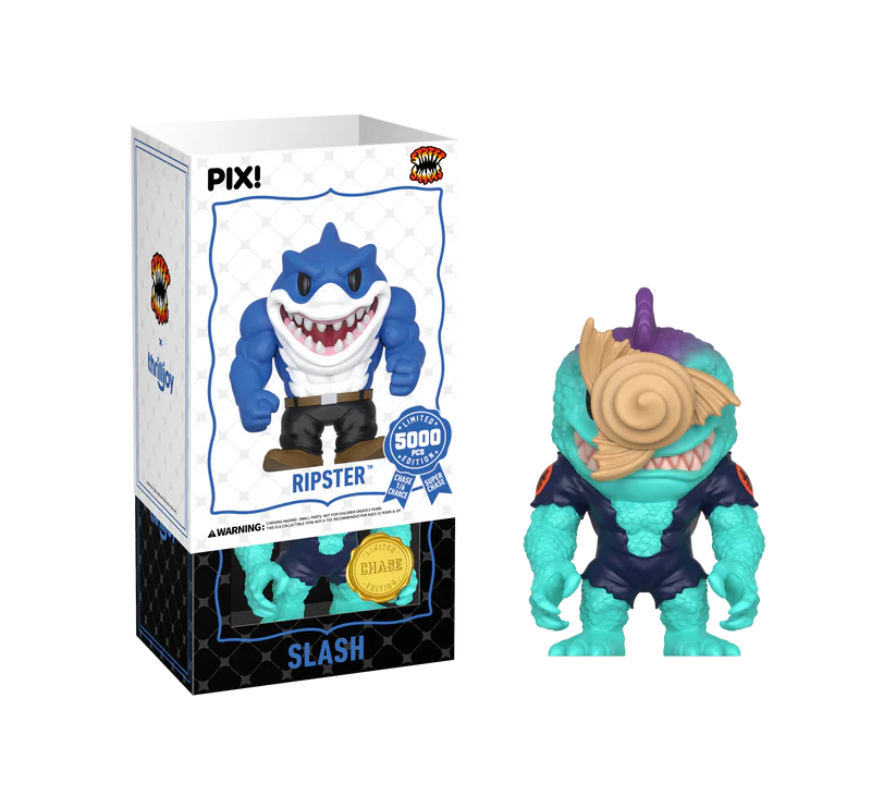 Thrilljoy PIX: Street Sharks - Ripster (Chance at Super Chase) LE 5000 (IN STOCK) (BUY 24 FOR MASTERCASE)