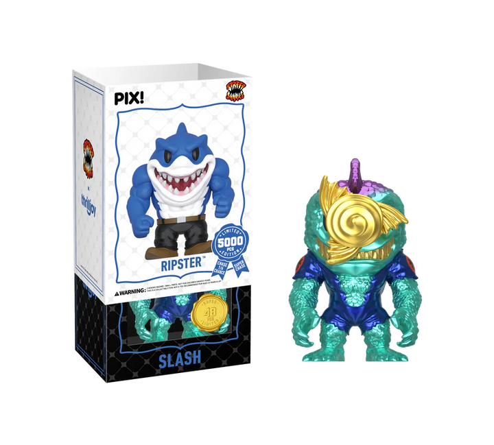 Thrilljoy PIX: Street Sharks - Ripster (Chance at Super Chase) LE 5000 (IN STOCK) (BUY 24 FOR MASTERCASE)
