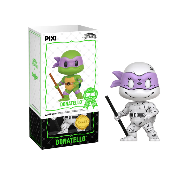 Thrilljoy PIX: TMNT - Donatello (Chance at Super Chase) LE 8888 (IN STOCK) (BUY 24 FOR MASTERCASE)