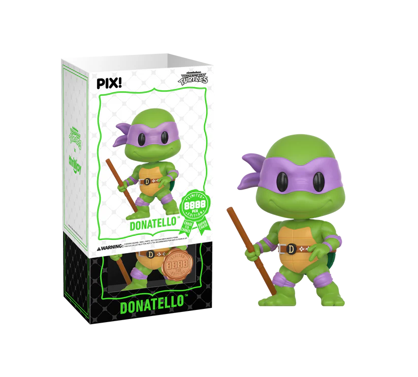 Thrilljoy PIX: TMNT - Donatello (Chance at Super Chase) LE 8888 (IN STOCK) (BUY 24 FOR MASTERCASE)