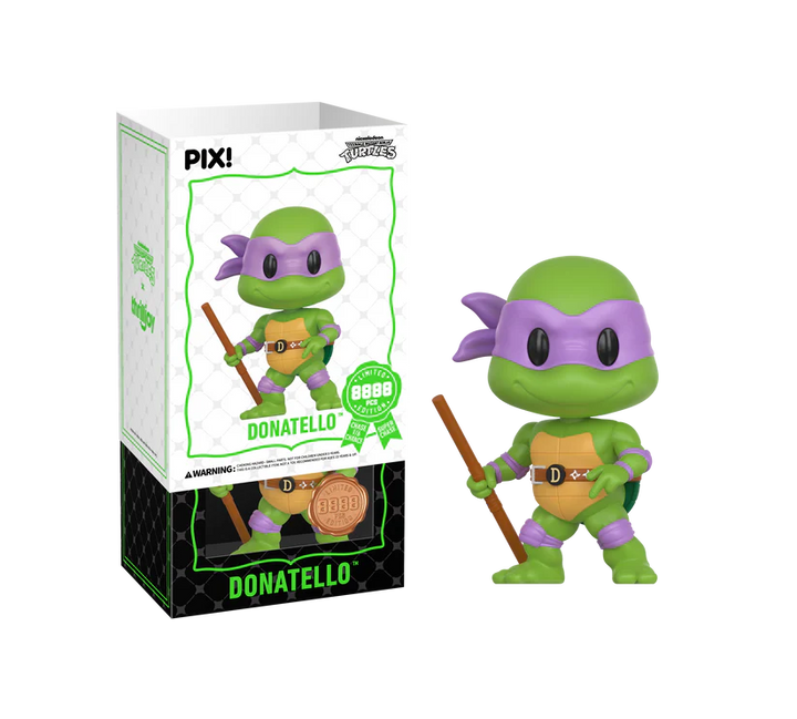Thrilljoy PIX: TMNT - Donatello (Chance at Super Chase) LE 8888 (IN STOCK) (BUY 24 FOR MASTERCASE)