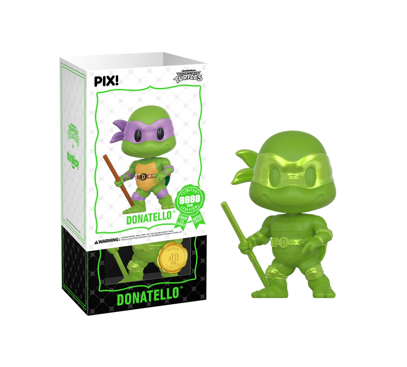 Thrilljoy PIX: TMNT - Donatello (Chance at Super Chase) LE 8888 (IN STOCK) (BUY 24 FOR MASTERCASE)
