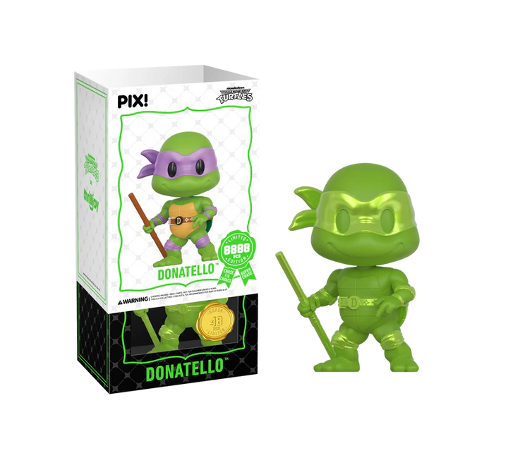 Thrilljoy PIX: TMNT - Donatello (Chance at Super Chase) LE 8888 (IN STOCK) (BUY 24 FOR MASTERCASE)