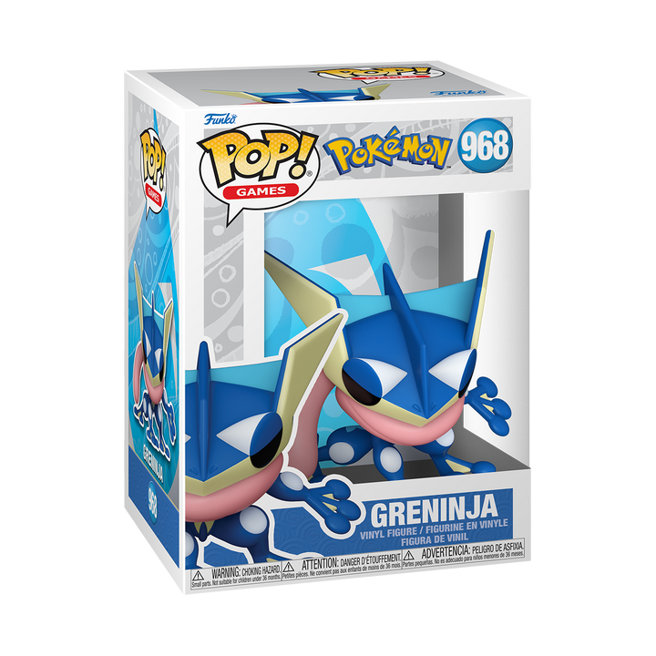 POP Games: Pokémon- Greninja (Pre Order)