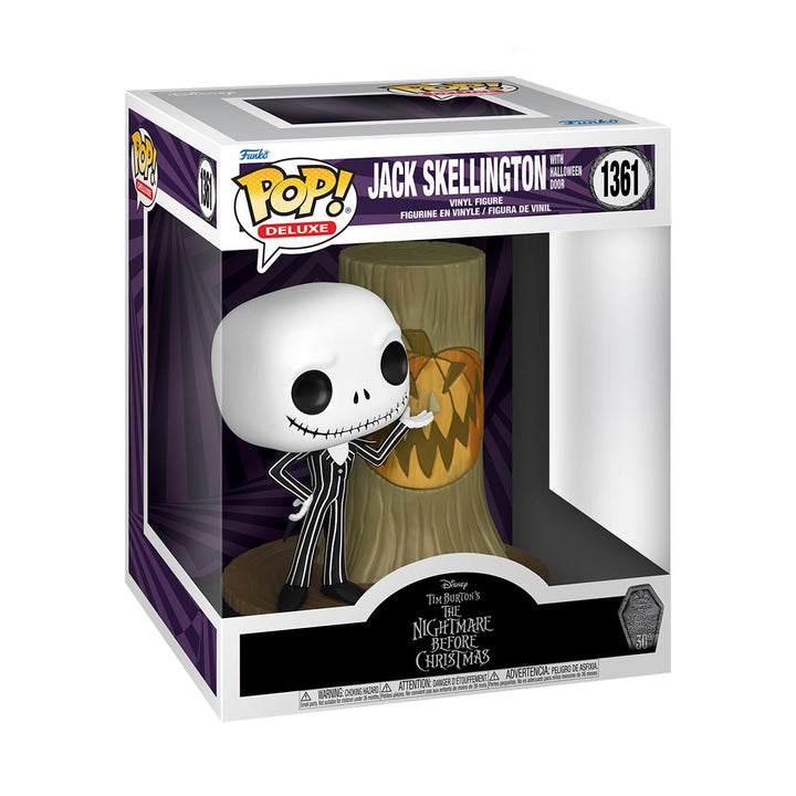 POP Deluxe: Nightmare Before Christmas 30th Anniversary - Jack w/ Halloween Door