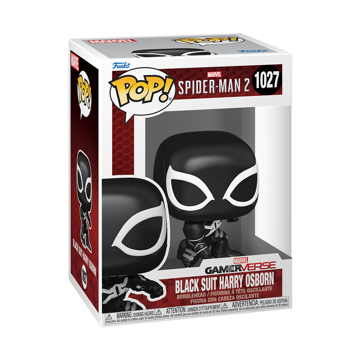 POP Games: Spider-Man 2 - Harry Osborn (Black Suit) (Pre Order)