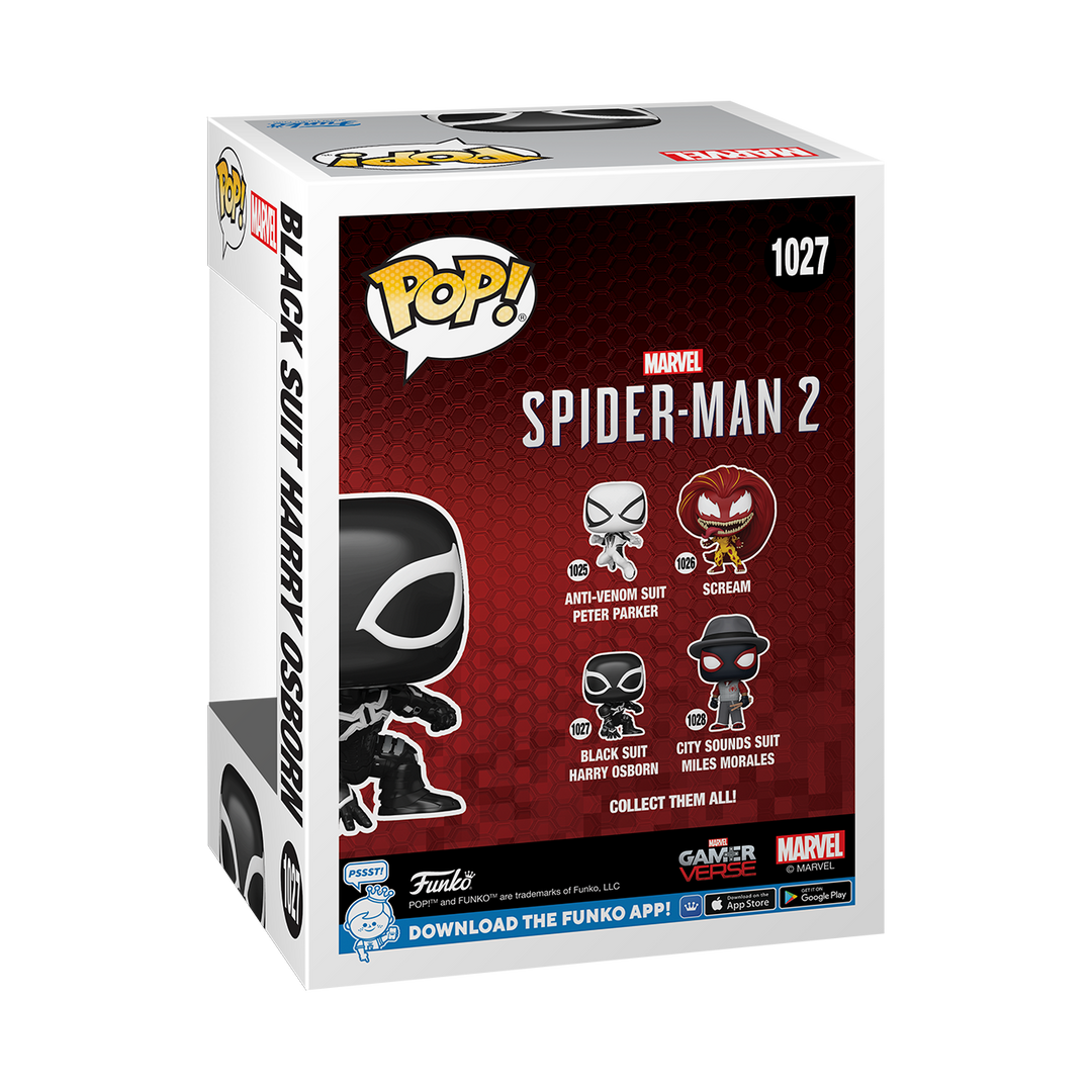 POP Games: Spider-Man 2 - Harry Osborn (Black Suit) (Pre Order)