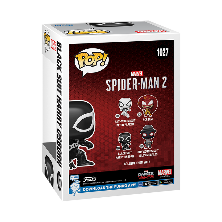 POP Games: Spider-Man 2 - Harry Osborn (Black Suit) (Pre Order)