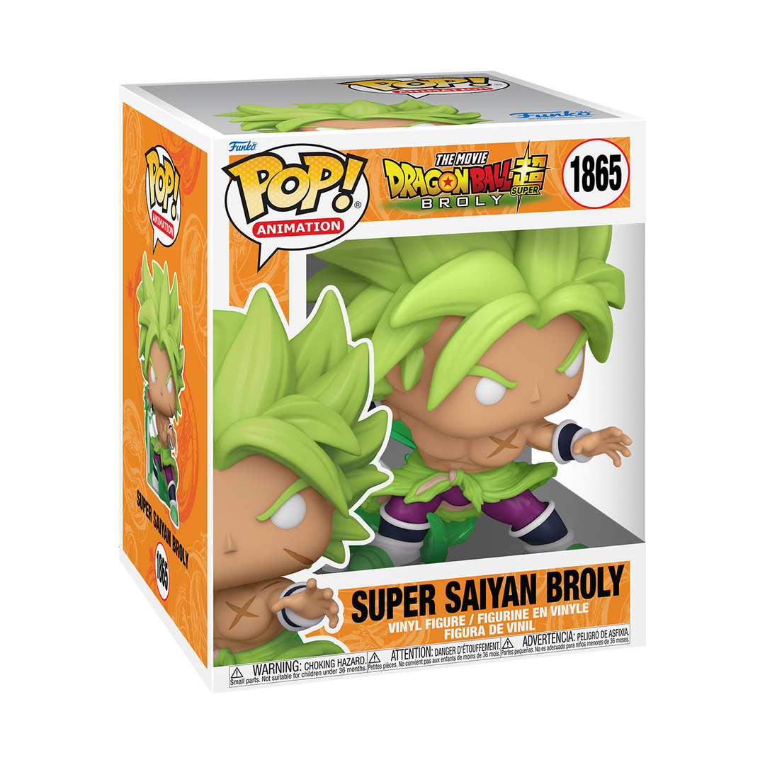 POP Super: Dragon Ball Super : Broly - Super Saiyan Broly 6" (Pre Order)