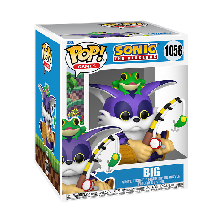 POP Super: Sonic - Big the Cat w/ Froggy (Pre Order)