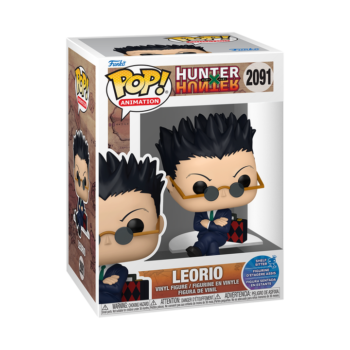 POP Animation: Hunter x Hunter - Leorio (Sitting) (Pre Order)