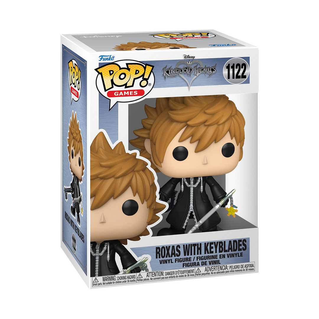 POP Games: Kingdom Hearts - Roxas w/ Keyblade (Pre Order