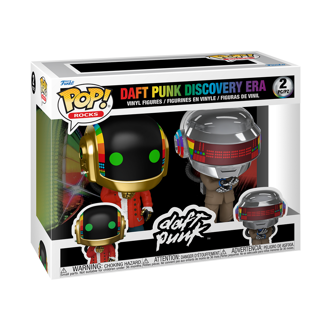 Funko POP! Music: Daft Punk- Discovery 2-Pack (Pre Order)