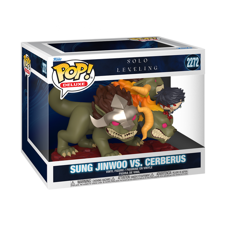 Funko POP! Deluxe: Solo Leveling - Jinwoo vs Cerberus (Pre Order)