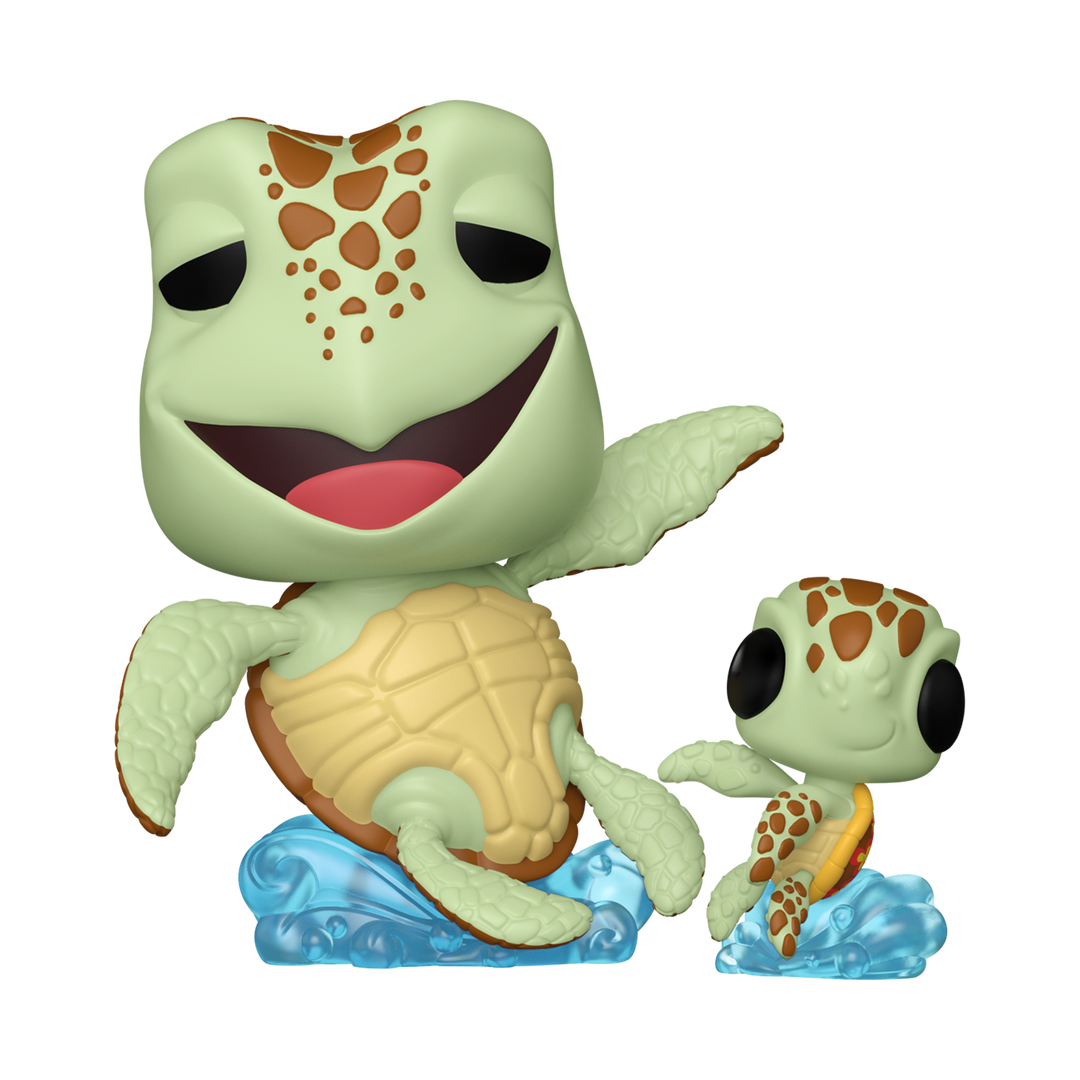 Funko POP! Disney: Finding Nemo - Crush w/ Squirt (Pre order)