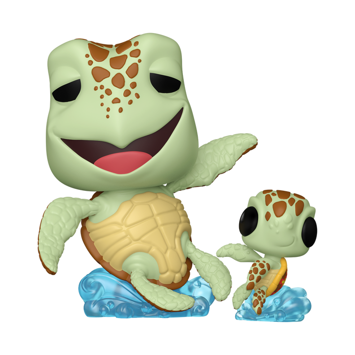 Funko POP! Disney: Finding Nemo - Crush w/ Squirt (Pre order)