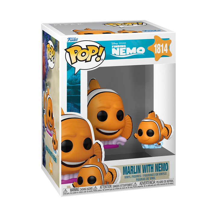 Funko POP! Disney: Finding Nemo - Marlin w/ Nemo (Pre order)