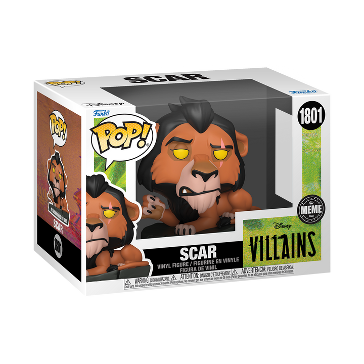 Funko POP! Memes: Disney Villains - Scar (Pre order)