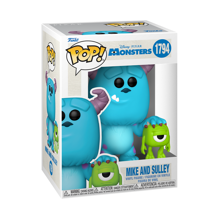 Funko POP! Disney: Monsters Inc - Mike w/ Sully (Pre order)