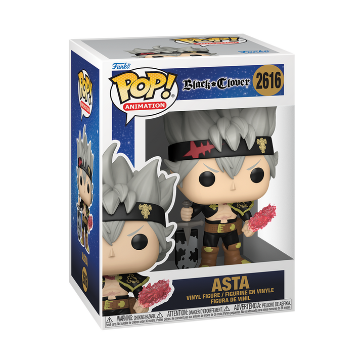 Funko POP! Animation: Black Clover - Asta w/ Devil Arm (Pre order)