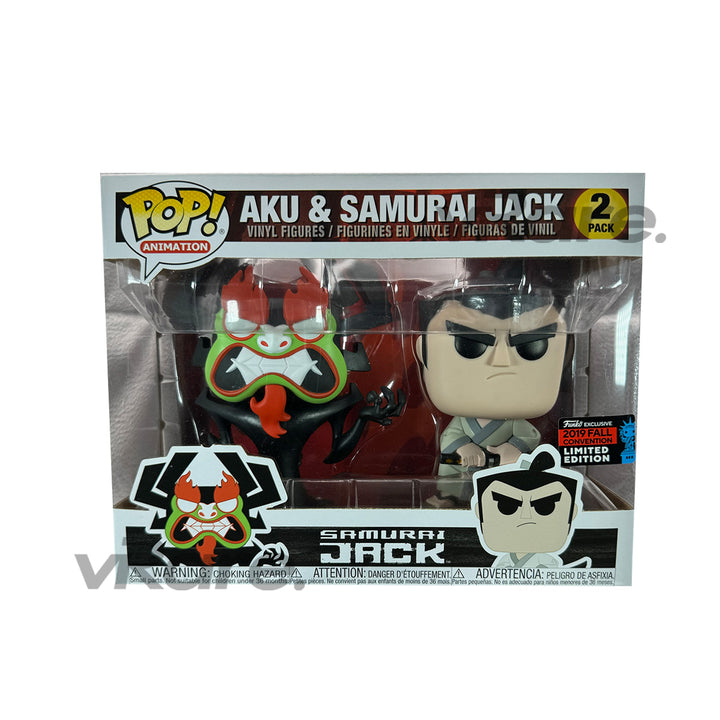 POP Animation: Aku & Samurai Jack Fall Convention Exclusive