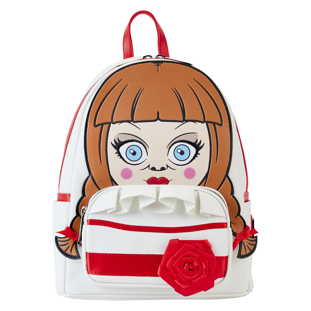 annabelle mini backpack Loungefly WB Annabelle Cosplay Mini Backpack – vRare