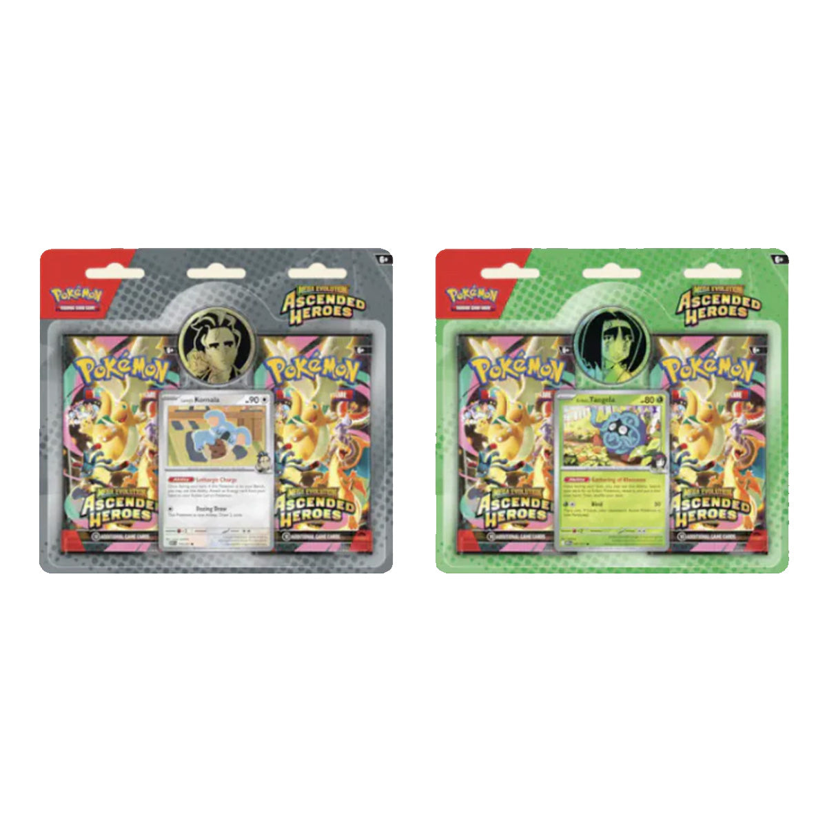 Pokemon TCG : Ascended Heroes 2 Pack Blister (1 Blister) Styles