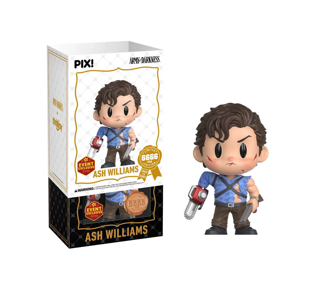 Thrilljoy PIX: Army of Darkness - Ash Williams (Chance at Chase) LE 6666 (2026 Spring Event Exclusive)